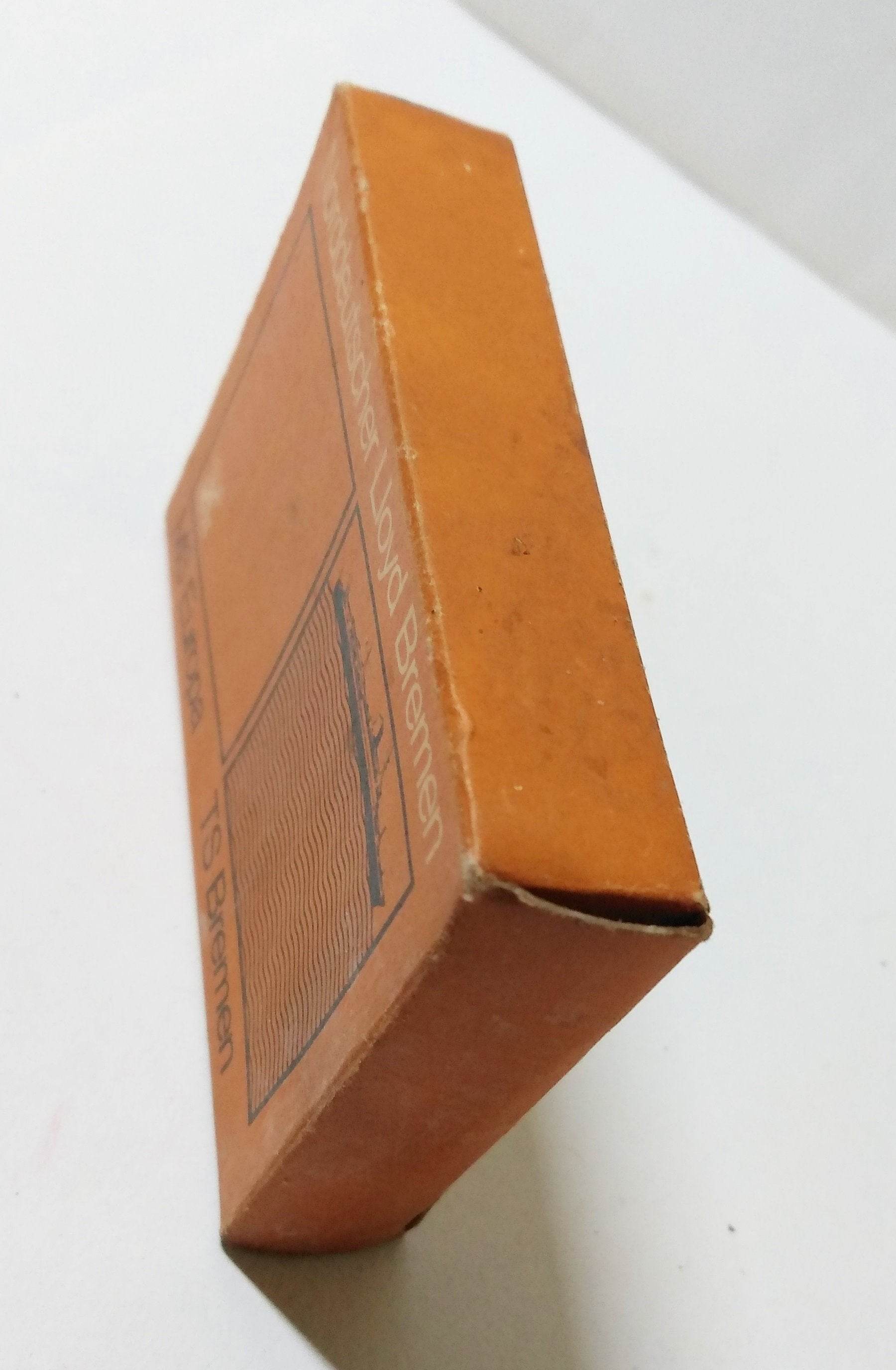 North German Lloyd Line TS Bremen MS EUROPA Soap Box (Empty) 1960's - TulipStuff