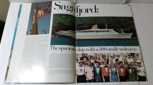 Norwegian America Line ms Sagafjord Fjordlands Cruise 1975 Brochure