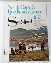 Load image into Gallery viewer, Norwegian America Line ms Sagafjord Fjordlands Cruise 1975 Brochure
