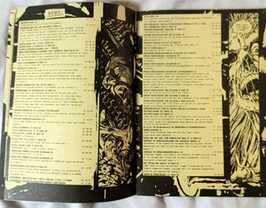 Nuclear Blast Records Gesamtliste Catalog West Germany March 1990 - TulipStuff
