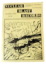 Load image into Gallery viewer, Nuclear Blast Records Gesamtliste Catalog West Germany March 1990 - TulipStuff

