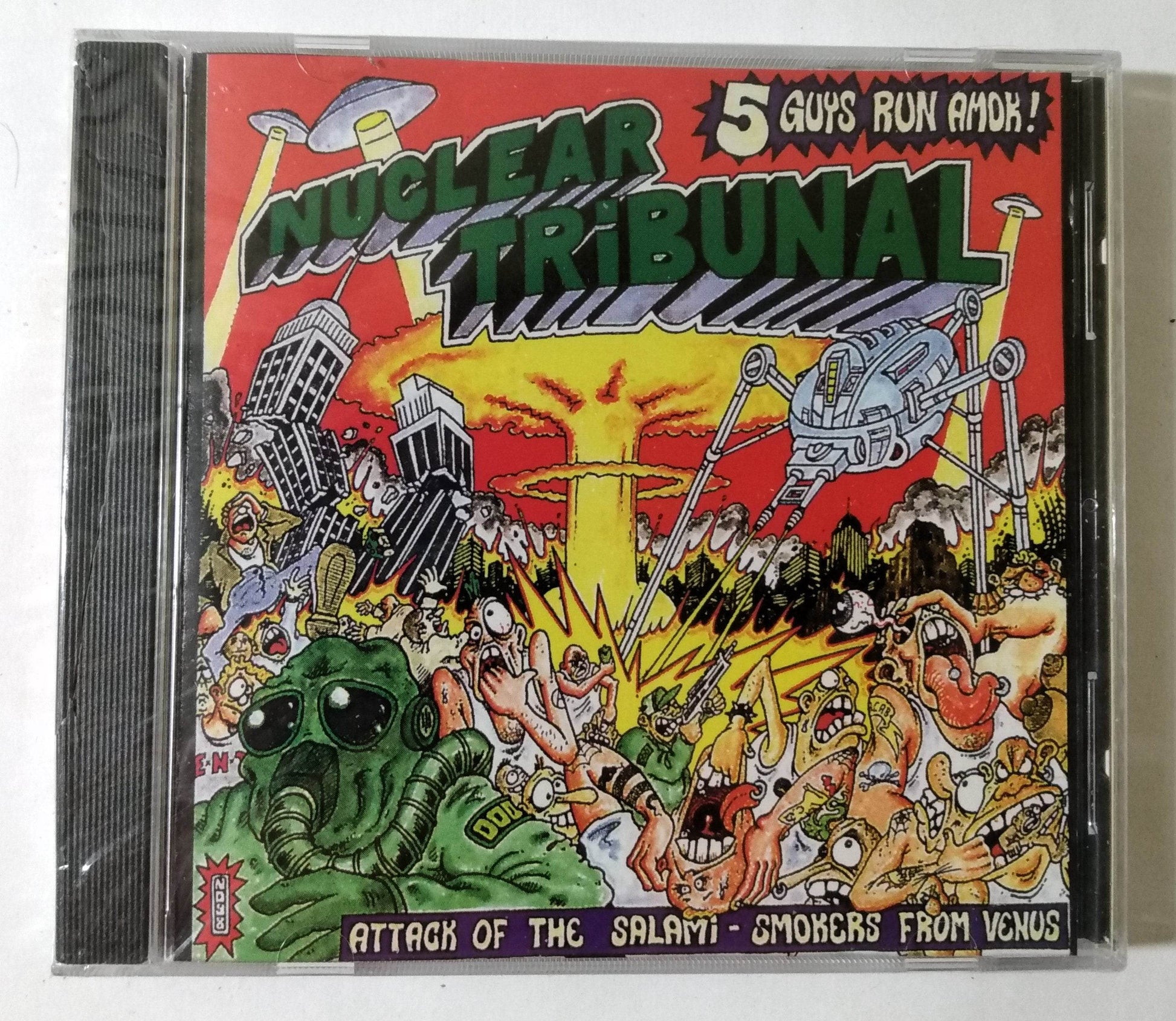 Nuclear Tribunal Attack Of The Salami-Smokers From Venus Grindcore CD 1998 - TulipStuff