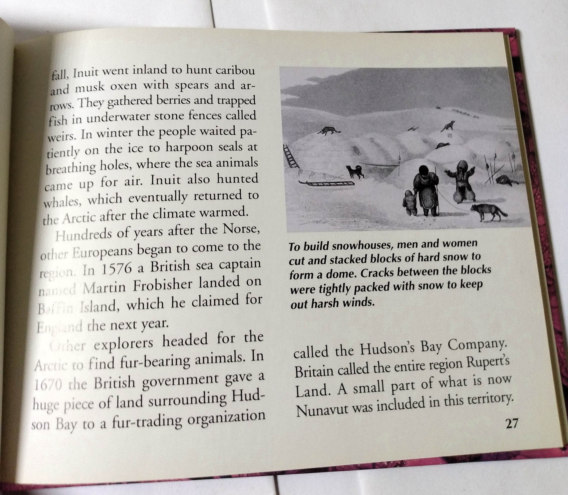 Nunavut By Lynn Hancock Hello Canada Hardcover 1995 - TulipStuff