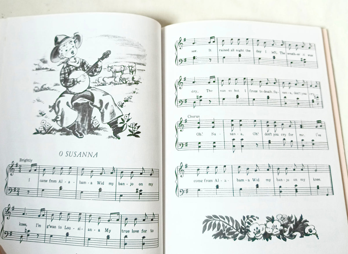Nursery Songs Little Golden Book Corinne Malvern 50th Anniversary 1992 - TulipStuff