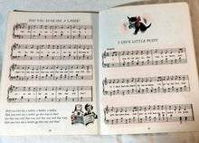 Load image into Gallery viewer, Nursery Songs Little Golden Book Corinne Malvern Hardcover 1942 - TulipStuff
