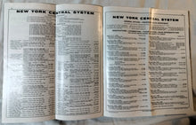 Load image into Gallery viewer, New York Central System Railroad Passenger Timetable October 1965 - TulipStuff
