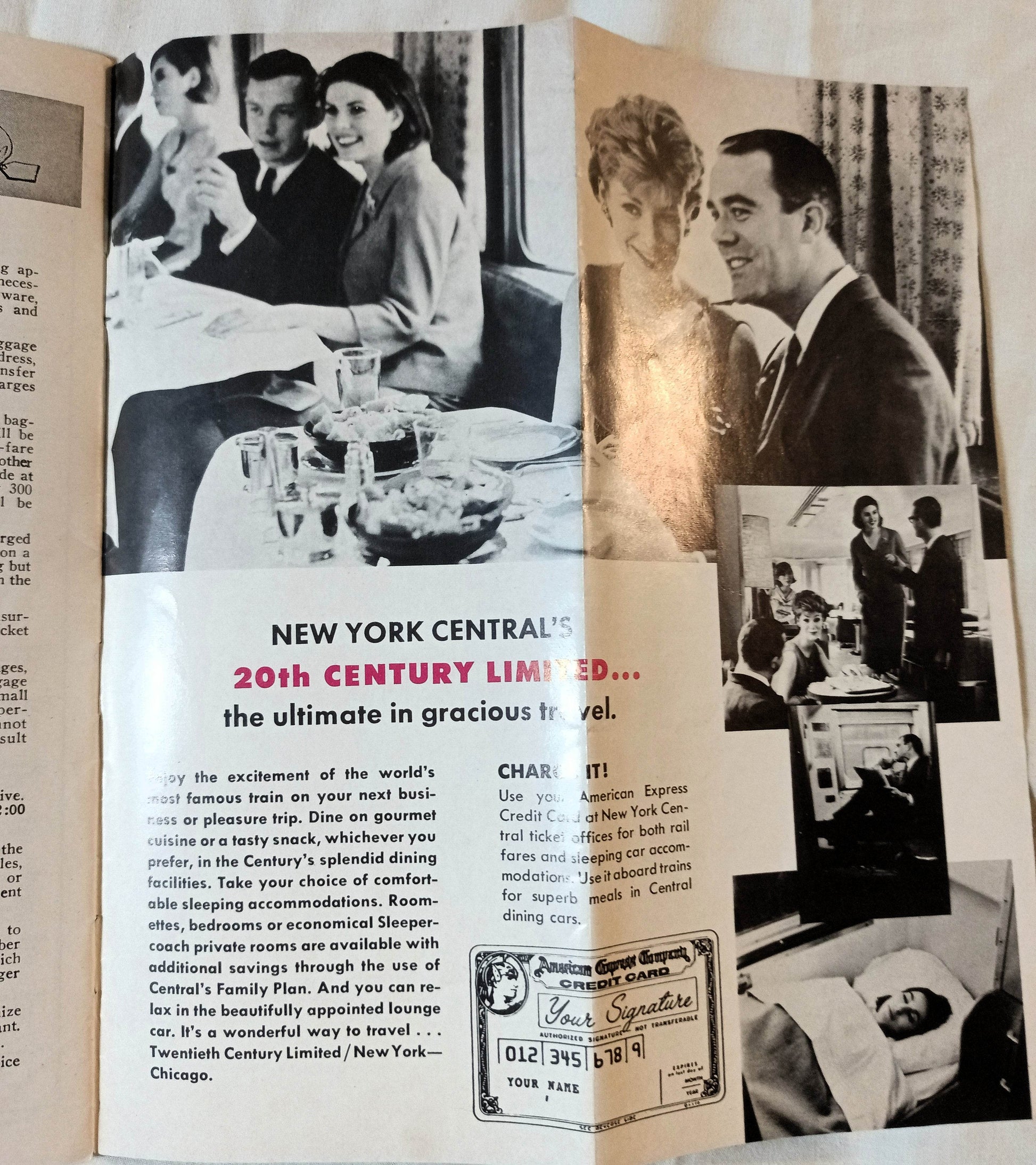 New York Central System Railroad Passenger Timetable October 1965 - TulipStuff