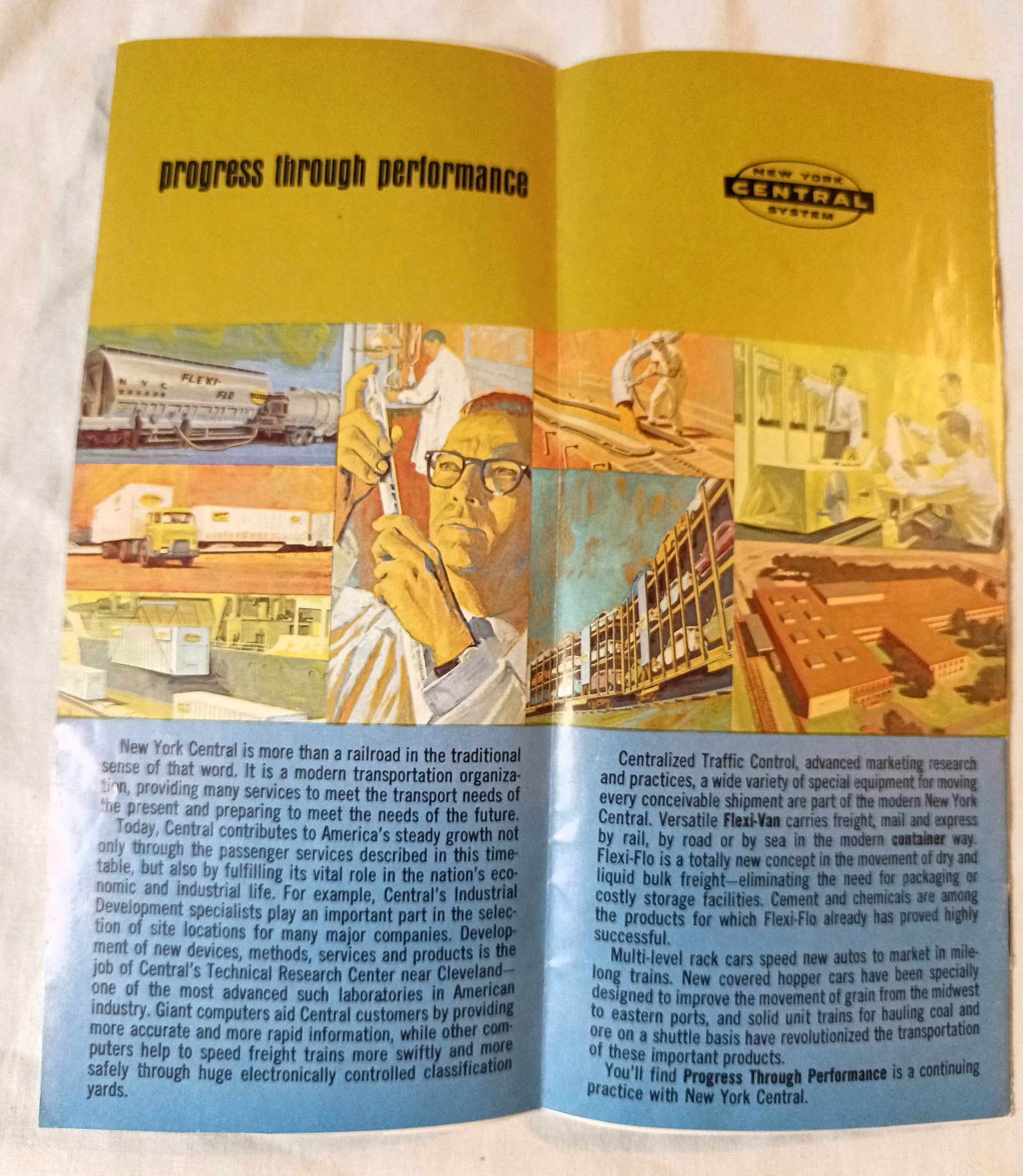 New York Central System Railroad Passenger Timetable October 1965 - TulipStuff