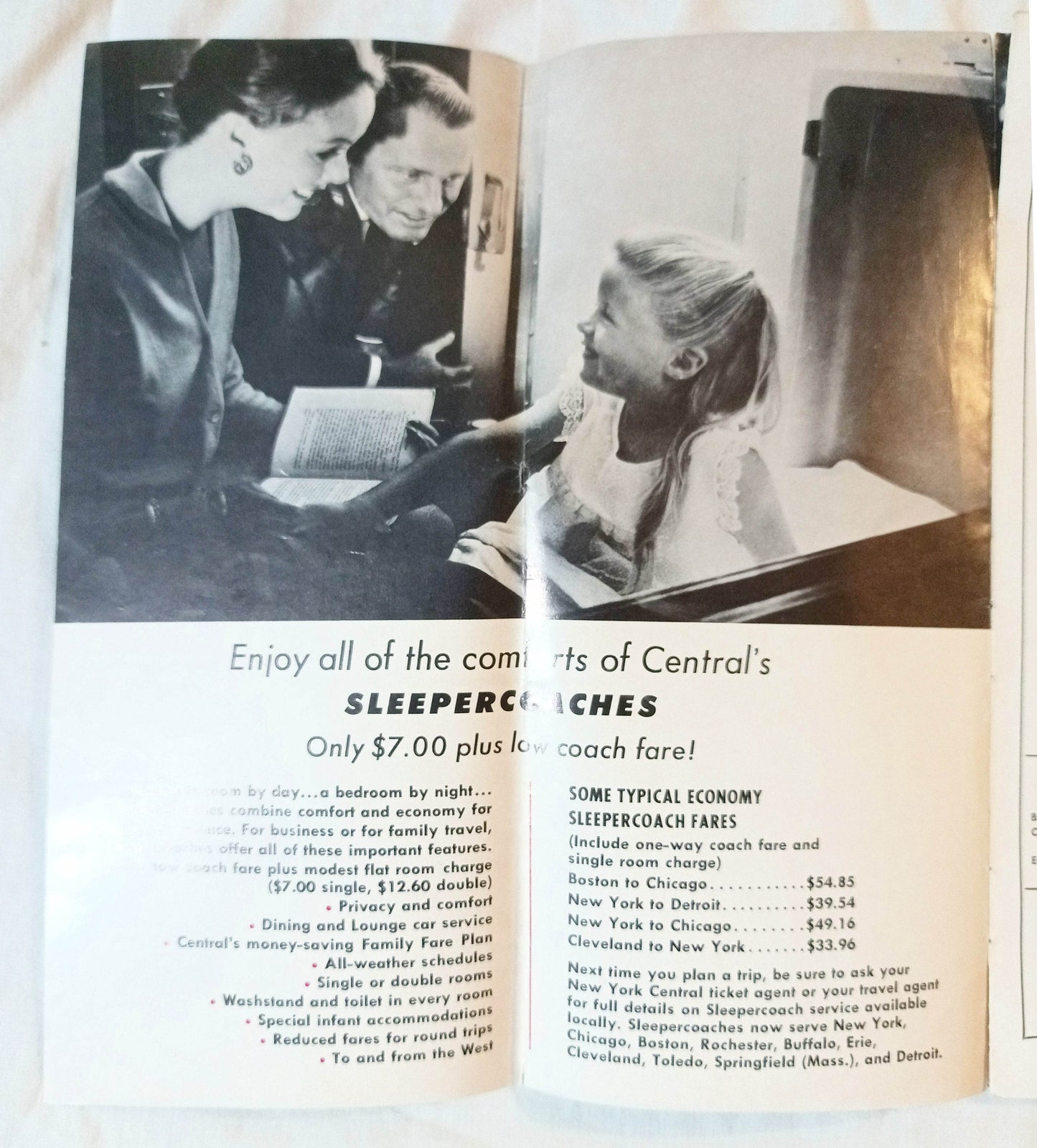 New York Central System Railroad Passenger Timetable October 1965 - TulipStuff