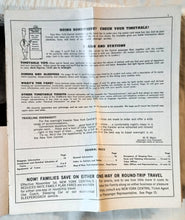 Load image into Gallery viewer, New York Central System Railroad Passenger Timetable October 1965 - TulipStuff
