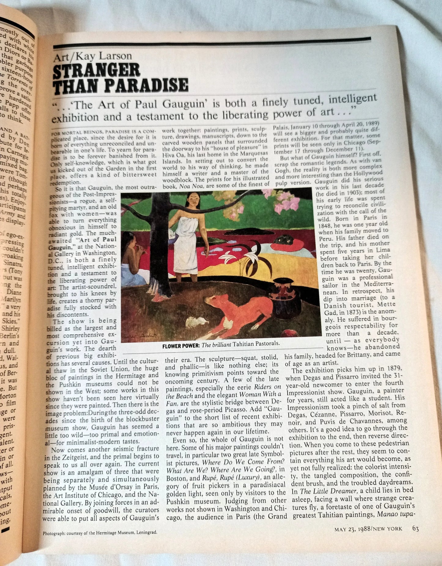 New York Magazine May 23 1988 Ed Koch The Unmaking Of The Mayor '89 - TulipStuff