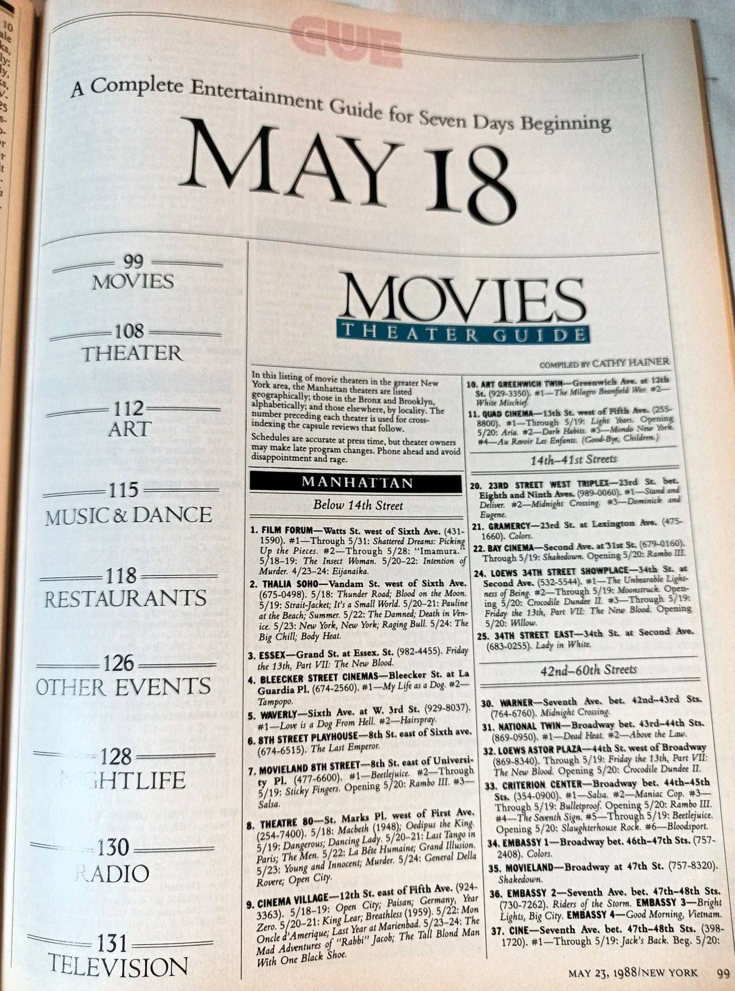 New York Magazine May 23 1988 Ed Koch The Unmaking Of The Mayor '89 - TulipStuff