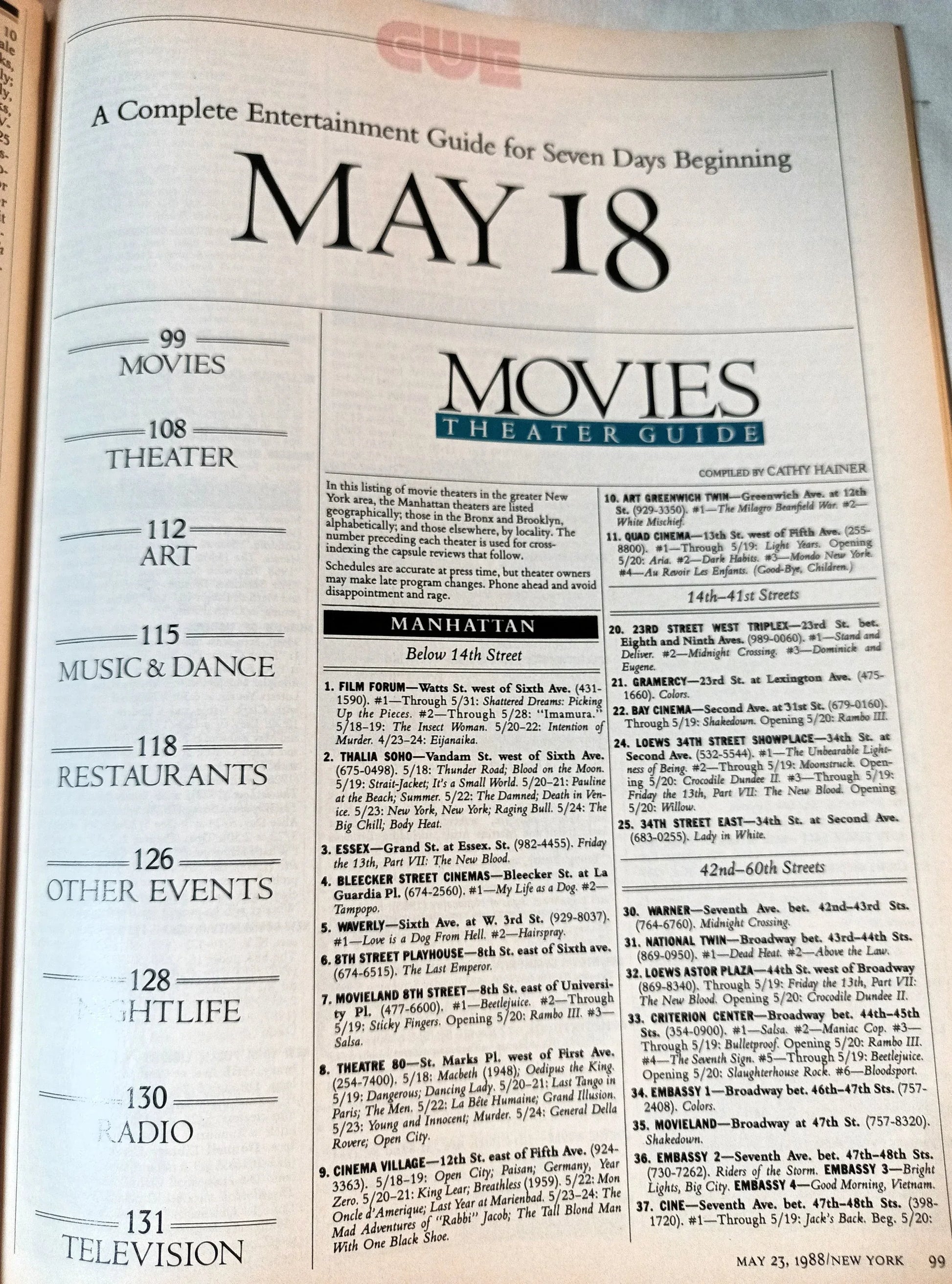 New York Magazine May 23 1988 Ed Koch The Unmaking Of The Mayor '89 - TulipStuff