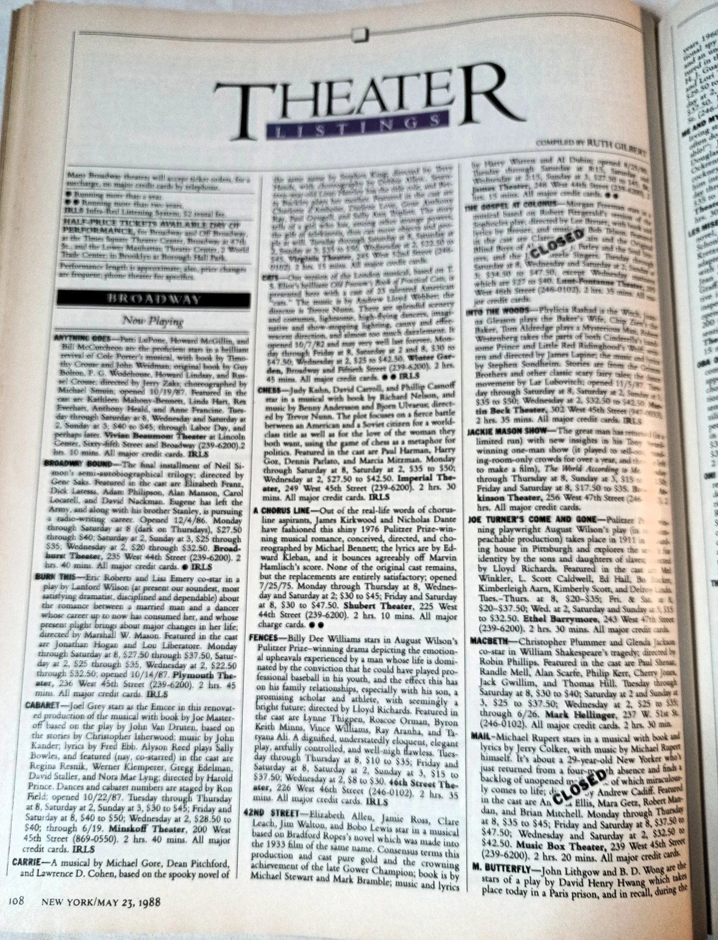 New York Magazine May 23 1988 Ed Koch The Unmaking Of The Mayor '89 - TulipStuff