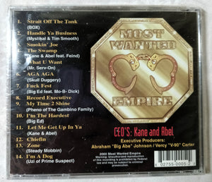 Off The Tank Compilation Most Wanted Empire Hip Hop Album CD 2001 - TulipStuff