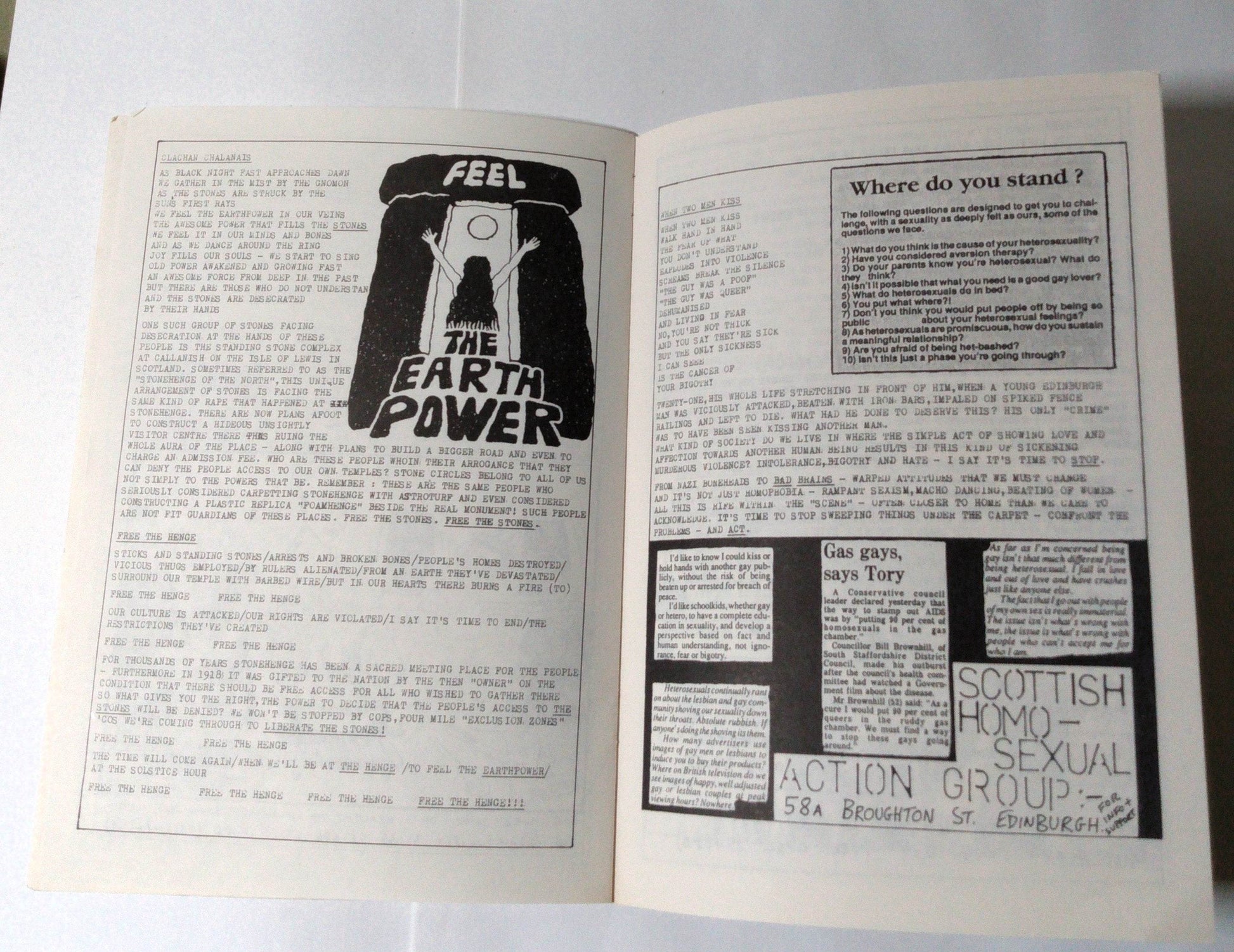 Oi Polloi In Defence Of Our Earth Vinyl 12" LP Scottish Anarcho Punk 1990 - TulipStuff