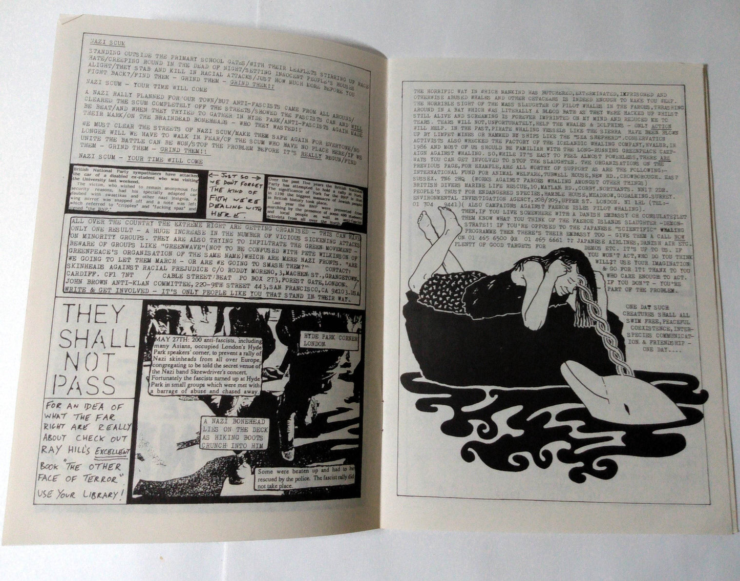 Oi Polloi In Defence Of Our Earth Vinyl 12" LP Scottish Anarcho Punk 1990 - TulipStuff