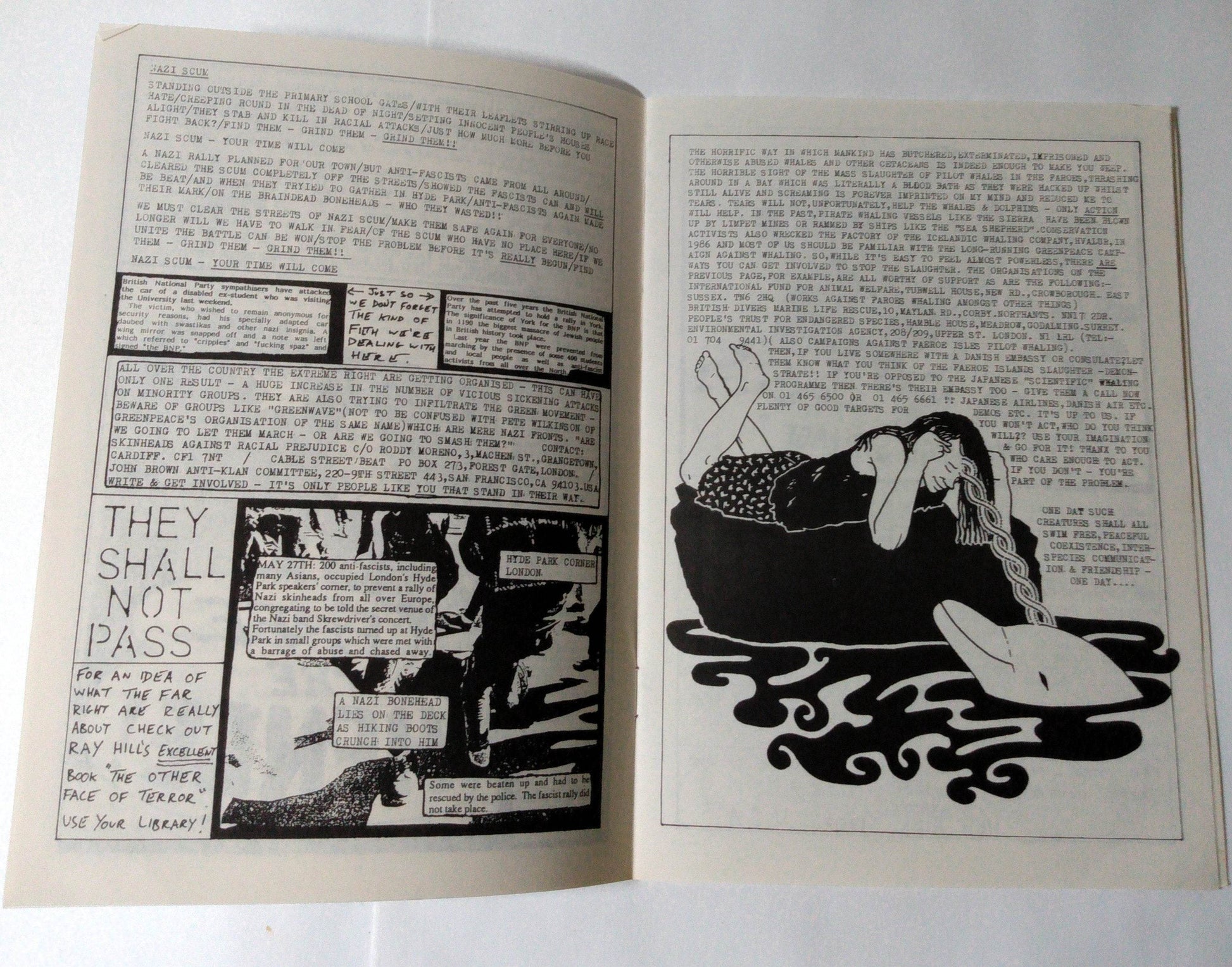 Oi Polloi In Defence Of Our Earth Vinyl 12" LP Scottish Anarcho Punk 1990 - TulipStuff