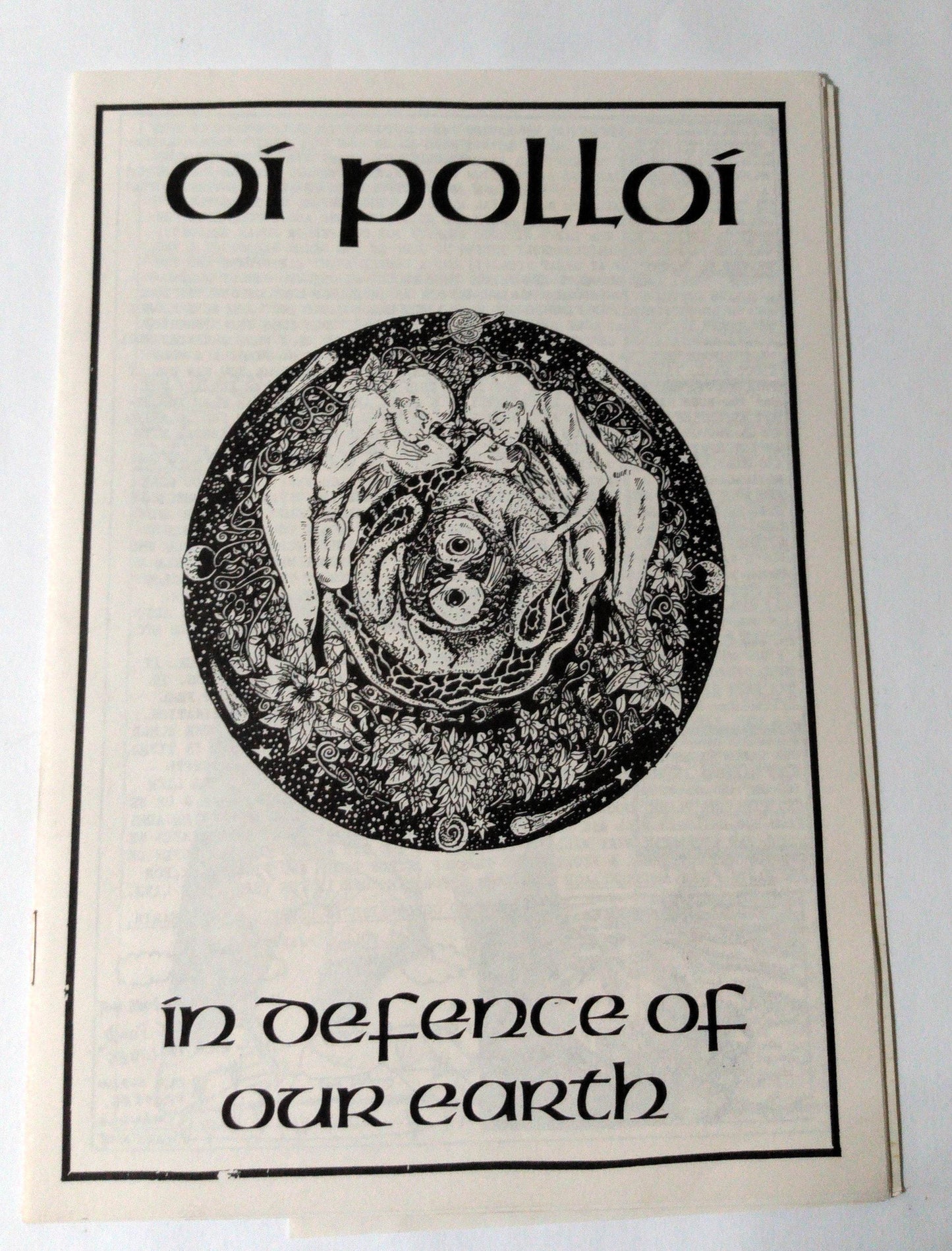 Oi Polloi In Defence Of Our Earth Vinyl 12" LP Scottish Anarcho Punk 1990 - TulipStuff