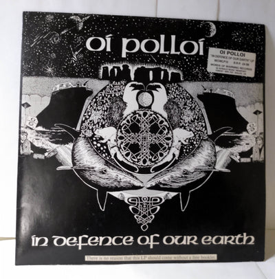 Oi Polloi In Defence Of Our Earth Vinyl 12" LP Scottish Anarcho Punk 1990 - TulipStuff