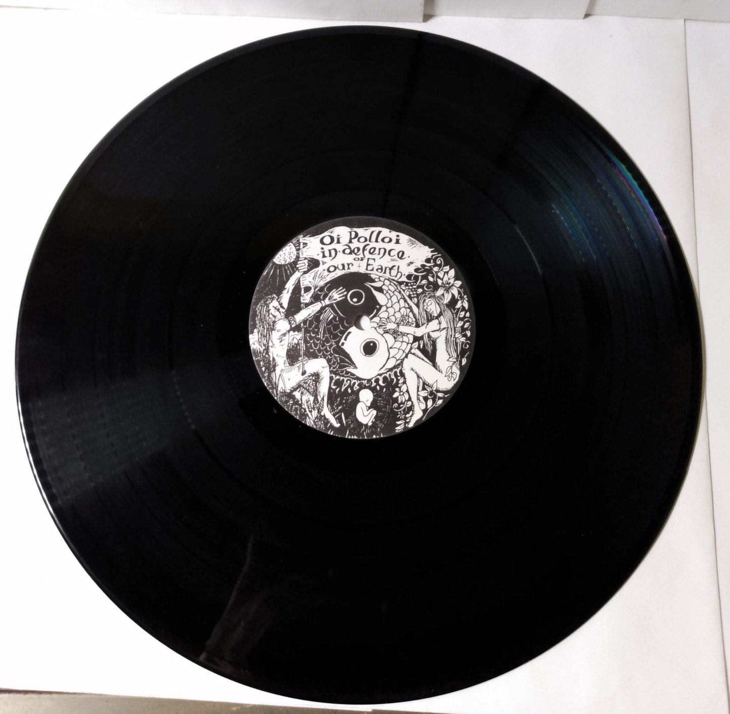 Oi Polloi In Defence Of Our Earth Vinyl 12" LP Scottish Anarcho Punk 1990 - TulipStuff