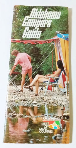 State Of Oklahoma Campers Guide 1977 Brochure - TulipStuff