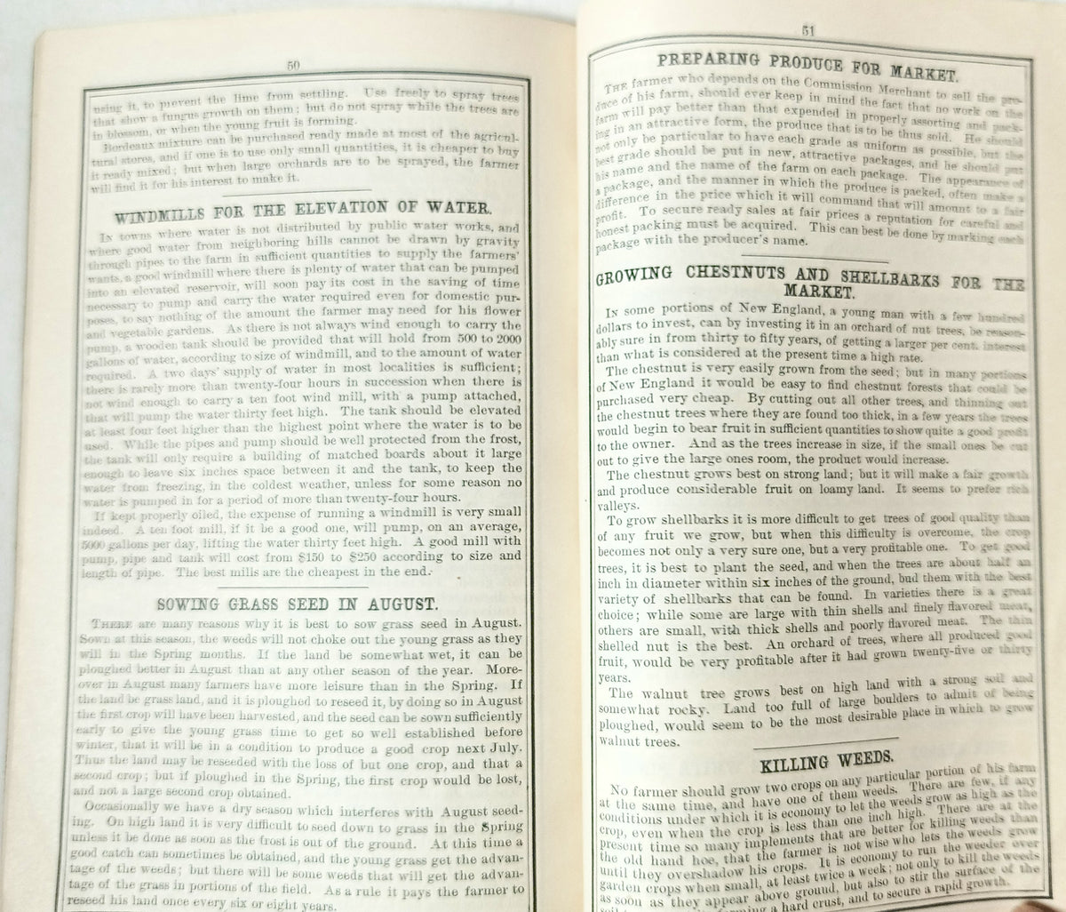 The Old Farmer's Almanac 1900 New Bedford Mass F.S. Brightman Co - TulipStuff
