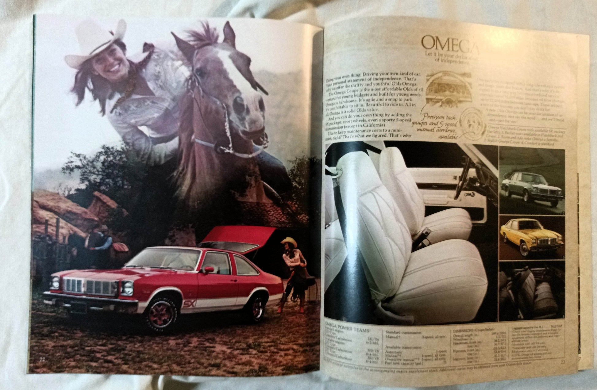 Oldsmobile Full Line 1978 Dealer Sales Brochure Cutlass Delta 88 Omega - TulipStuff
