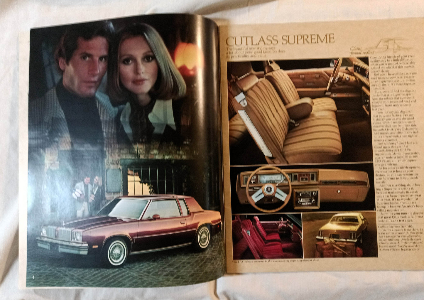 Oldsmobile Full Line 1978 Dealer Sales Brochure Cutlass Delta 88 Omega - TulipStuff