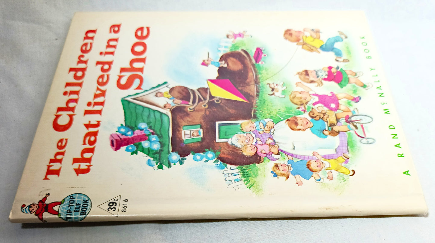 The Children That Lived In A Shoe Tip-Top Elf Book Rand McNally 1951 - TulipStuff
