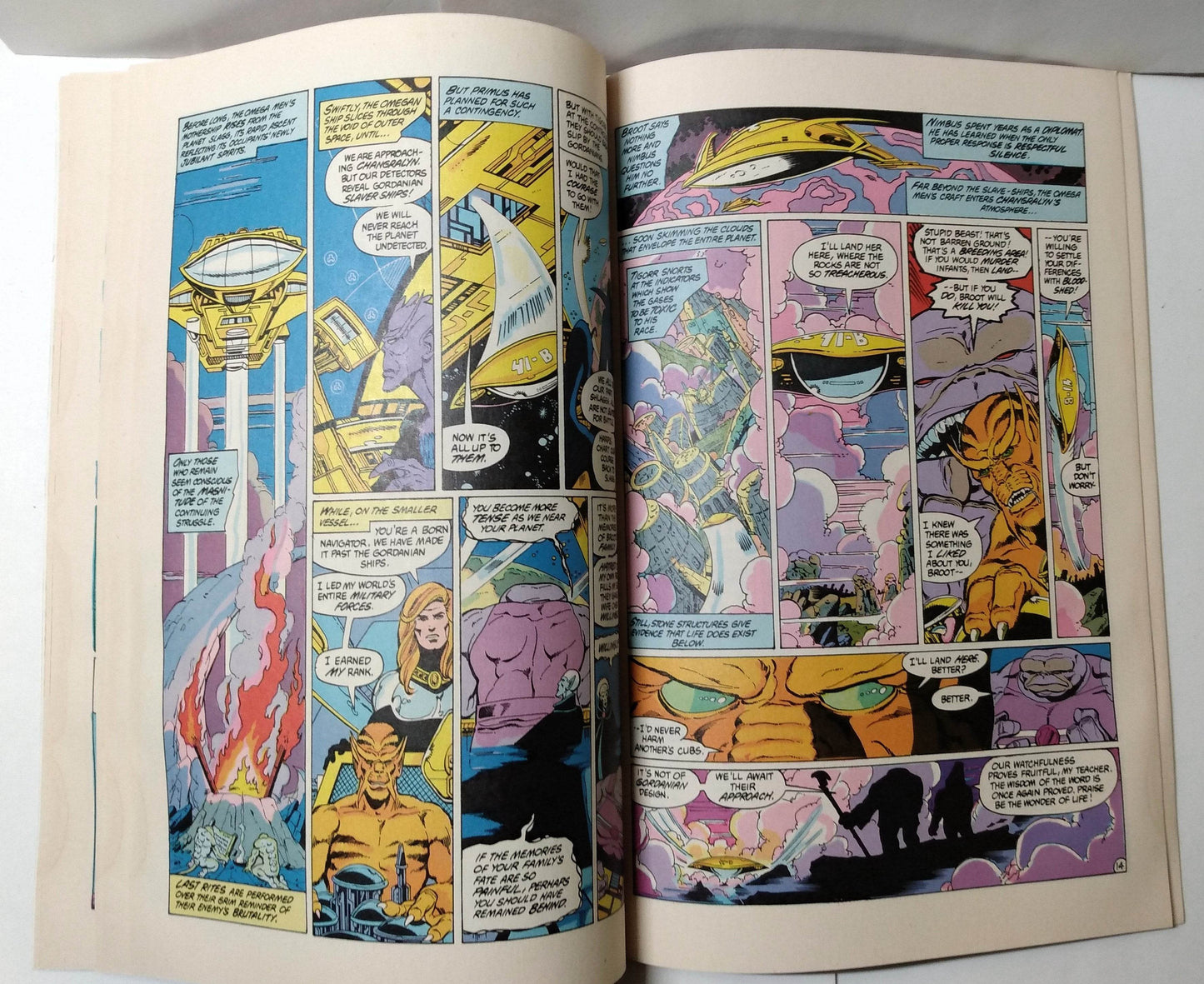 The Omega Men Issue #1 April 1983 Citadel War Bronze Age DC Comics - TulipStuff