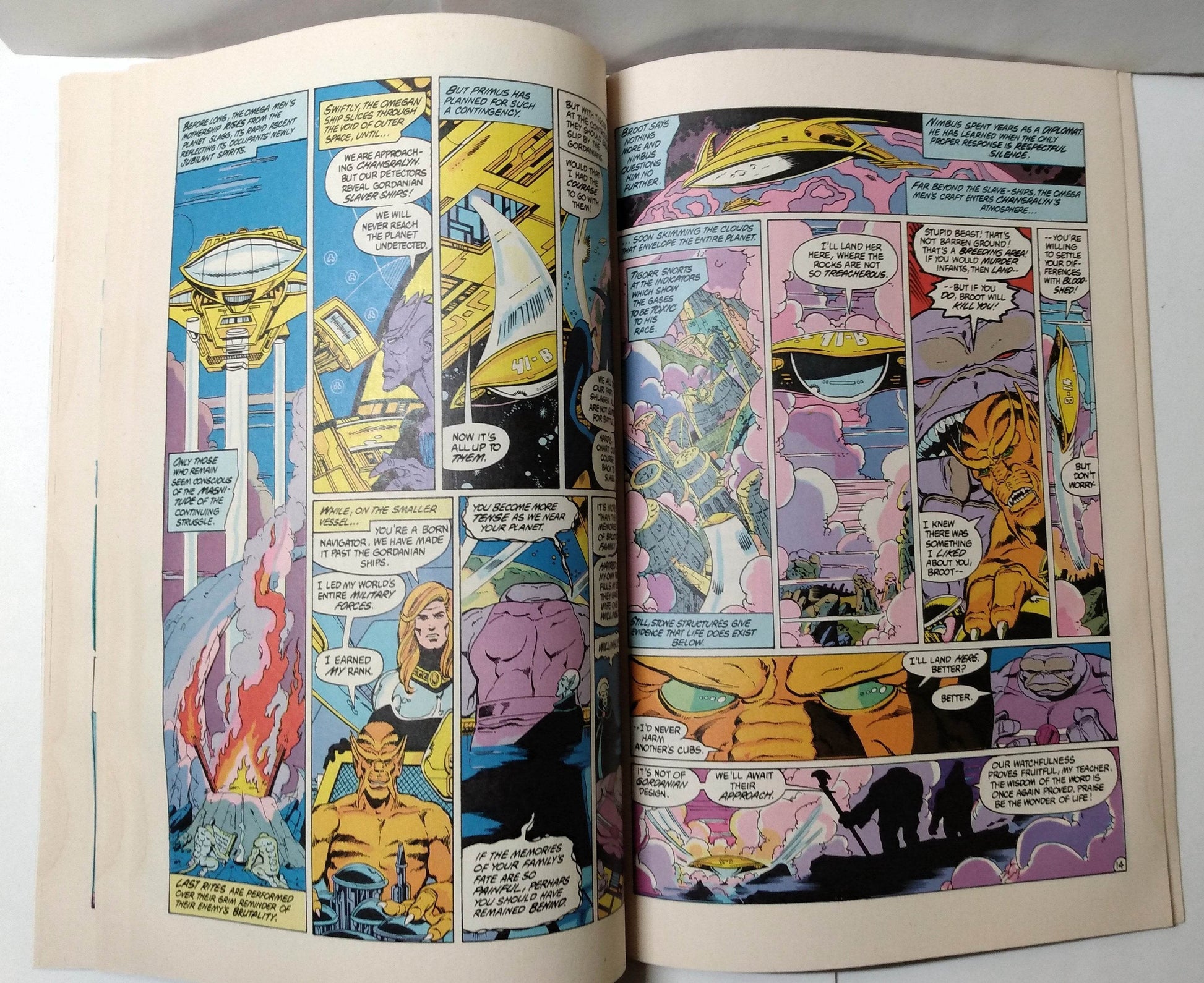 The Omega Men Issue #1 April 1983 Citadel War Bronze Age DC Comics - TulipStuff