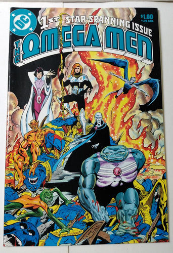 The Omega Men Issue #1 April 1983 Citadel War Bronze Age DC Comics - TulipStuff