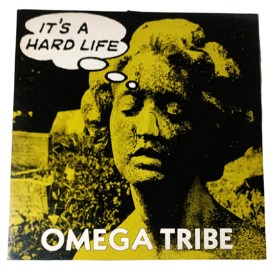 Omega Tribe It's A Hard Life Post Punk 12" 45RPM Single Vinyl UK 1984 - TulipStuff