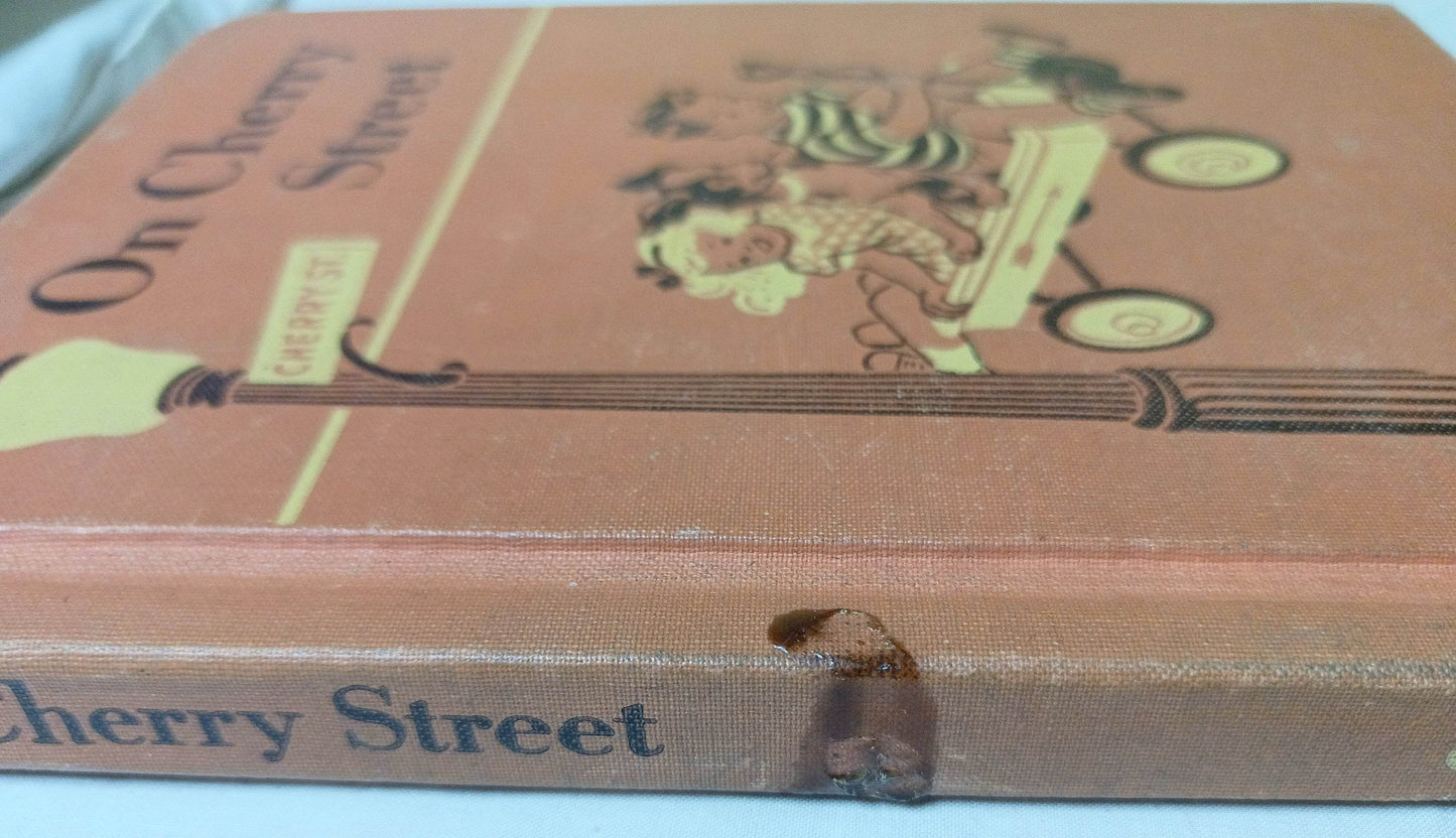 On Cherry Street Ginn Basic Readers Russell Hardcover Schoolbook 1953 - TulipStuff
