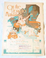 Load image into Gallery viewer, On The Road To Mandalay Rudyard Kipling Oley Speaks Sheet Music 1920&#39;s - TulipStuff
