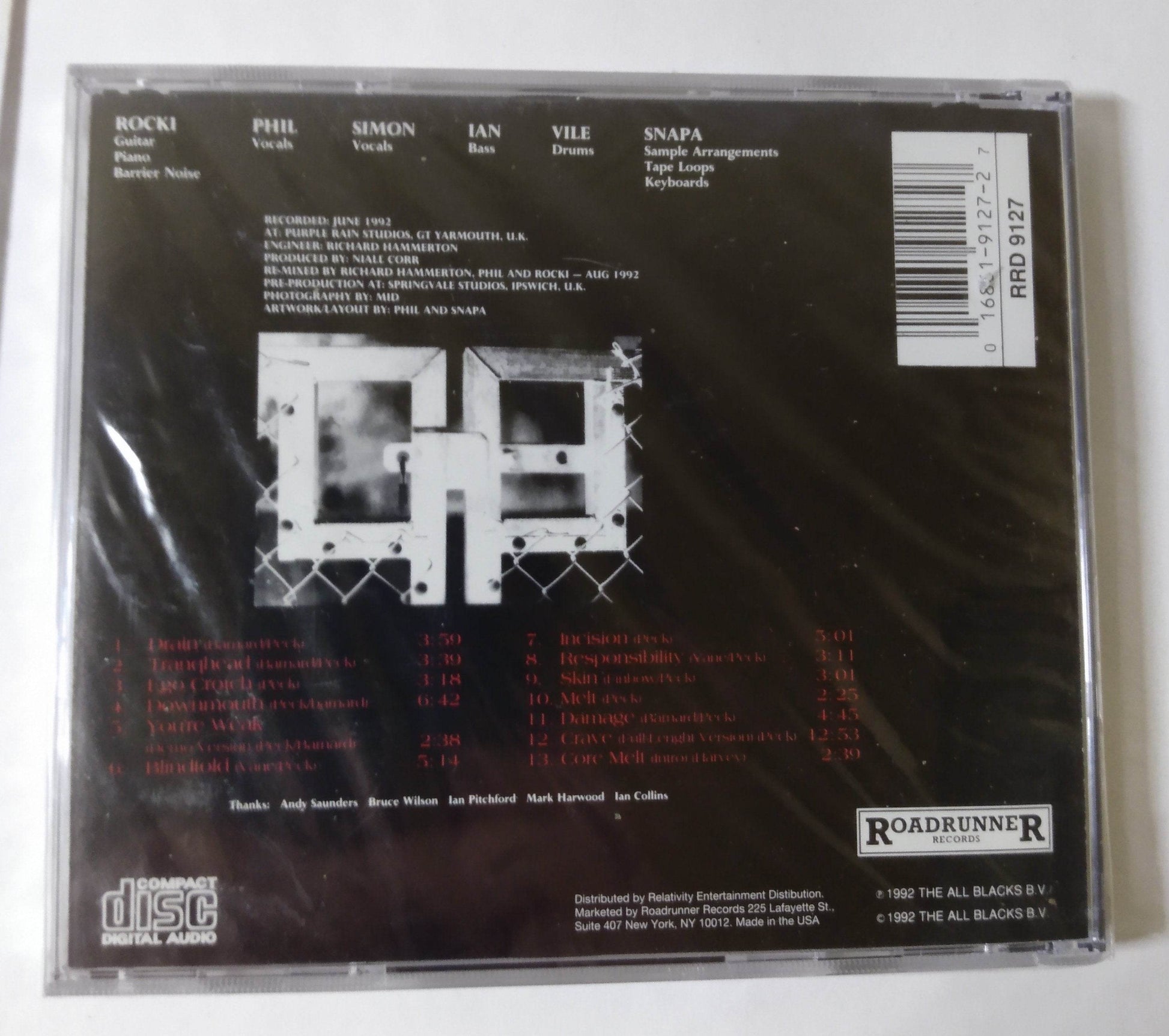 Optimum Wound Profile Lowest Common Dominator Album CD 1992 - TulipStuff