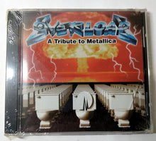 Load image into Gallery viewer, Overload: A Tribute To Metallica Thrash Death Metal Comp CD Dwell 1998 - TulipStuff
