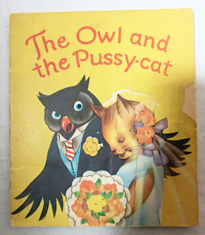 The Owl And The Pussy-cat Saalfield Publishing Akron Paperback 1938 - TulipStuff