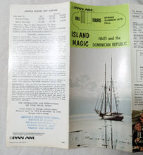 Load image into Gallery viewer, Pan Am Air Tours Island Magic Haiti Domican Republic Brochure 1979 - TulipStuff
