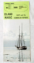 Load image into Gallery viewer, Pan Am Air Tours Island Magic Haiti Domican Republic Brochure 1979 - TulipStuff
