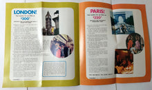 Load image into Gallery viewer, Pan Am Holidays Curtains Up Showtime In London And Paris Brochure 1968 - TulipStuff
