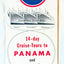 Panama Line ss Ancon ss Cristobal ss Panama Cruise Brochure 1951 - TulipStuff