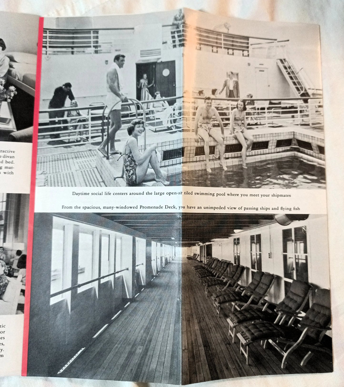 Panama Line ss Ancon ss Cristobal ss Panama Cruise Brochure 1951 - TulipStuff