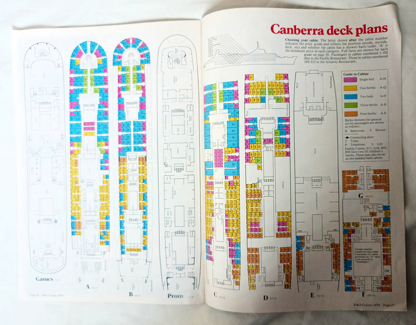 P&O Cruises Princess Tours 1979 Mediterranean Vacation Canberra Oriana - TulipStuff
