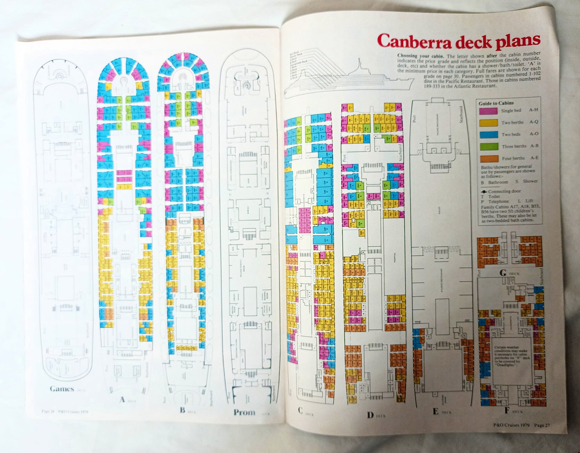 P&O Cruises Princess Tours 1979 Mediterranean Vacation Canberra Oriana - TulipStuff