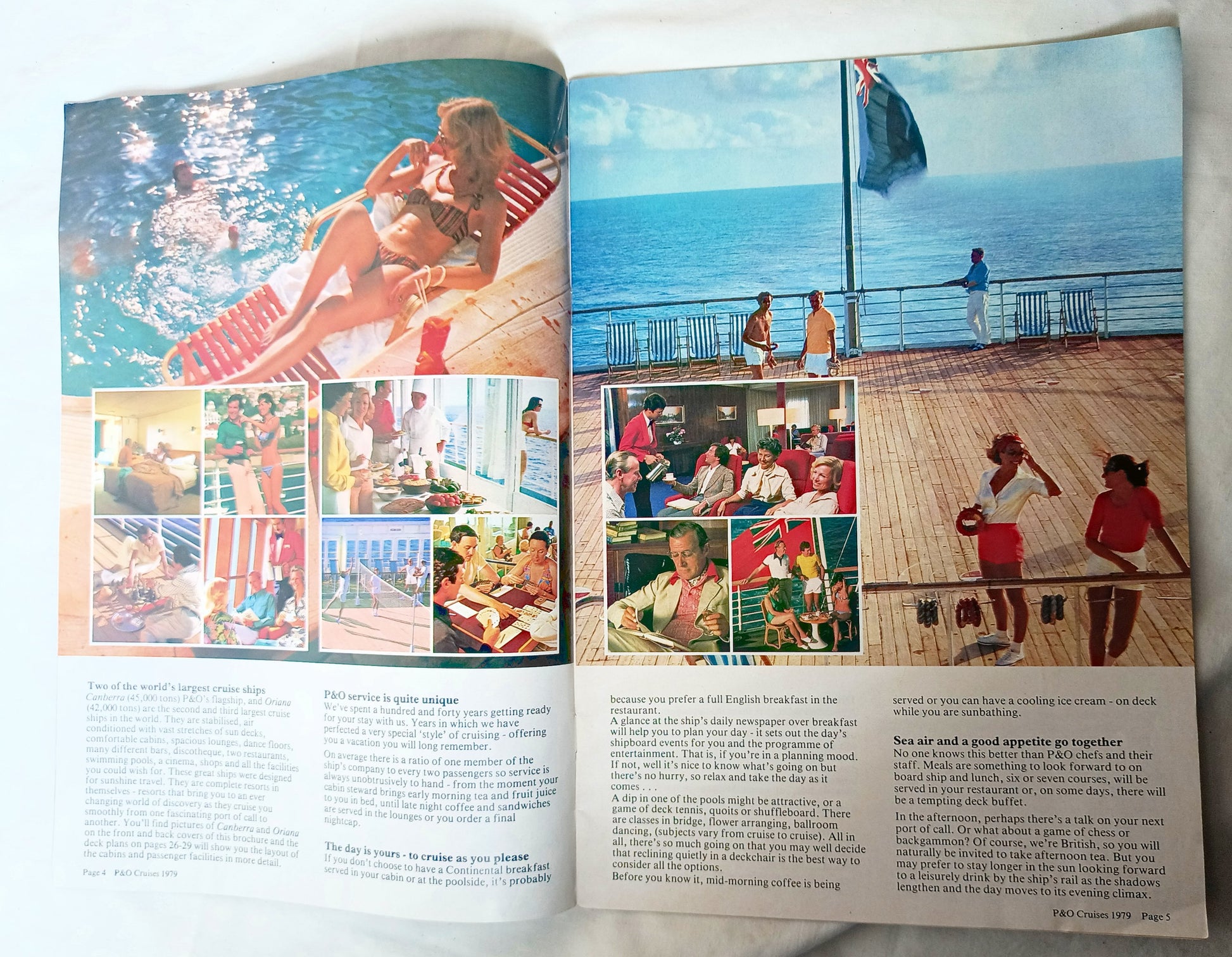 P&O Cruises Princess Tours 1979 Mediterranean Vacation Canberra Oriana - TulipStuff