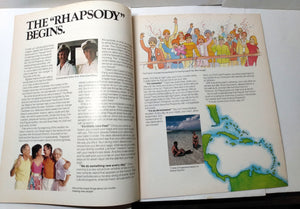 Paquet French Cruises ss Rhapsody Inaugural Cruises 1982-83 Brochure - TulipStuff