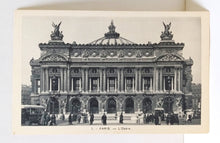 Load image into Gallery viewer, Paris Place de l&#39;Opera Palais Garnier France Postcard 1920&#39;s - TulipStuff
