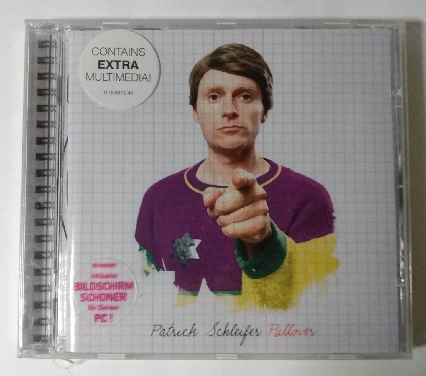 Patrick Schleifer Pullover Album CD Pop Comedy Boing Germany 2001 - TulipStuff